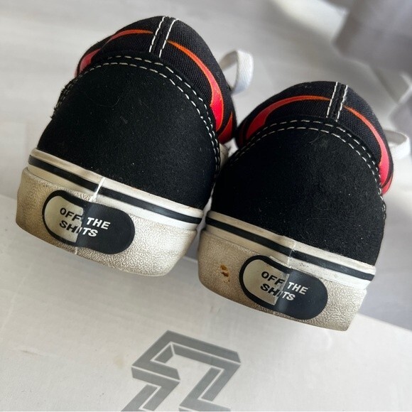 Revenge X Storm Old Skool Flame Low Top Sneakers Black - Picture 6 of 13